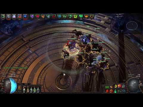 Build Showcase: LL Aura Stacking Carrion Golem 3.13 vs Maven Invitation (10 boss fight)