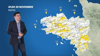 Illustration de l'actualité La météo de votre jeudi 20 novembre 2025