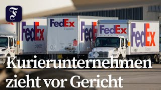 FedEx verklagt US-Regierung wegen Trump-Zöllen