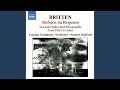 Peter Grimes, 4 Sea Interludes, Op. 33a: III. Moonlight