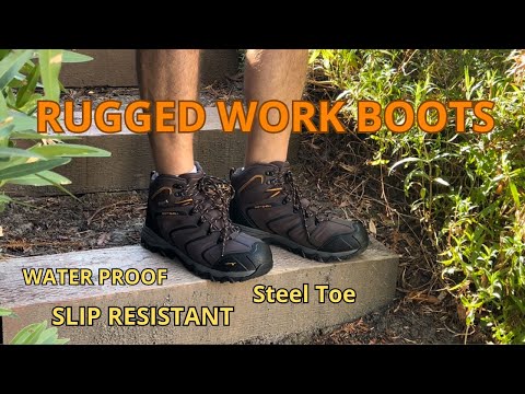 Are These Nortiv 8 Steel Toe Work Boots Really Comfortable?