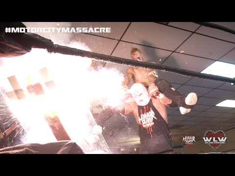 WLW x Horror Slam "Motor City Massacre" - Lil Sicko vs JJ Escobar - HS Heavyweight Championship