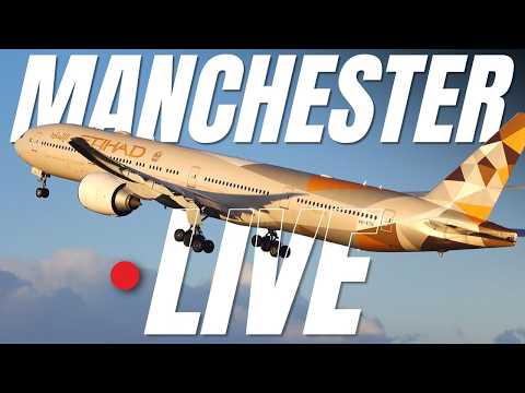 🔴 Awesome Runway Views - Join Our Community | Manchester Airport LIVE ✈️