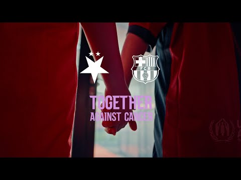 Slavia & Barcelona Stayed Together Against Cancer