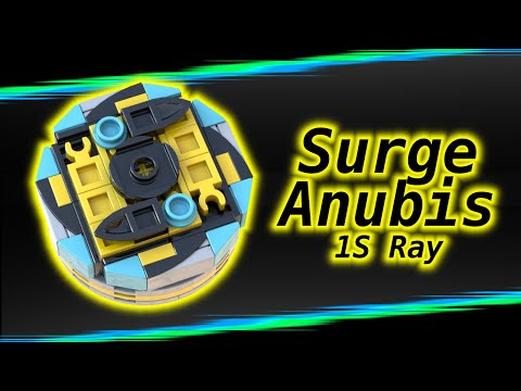Surge Anubis 1S Ray | Fafnir at Home | Lego Beyblade Review and Test Battles!