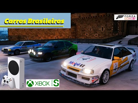Corrida de carros brasileiros no Forza Horizon 4 - Gameplay Xbox Series S