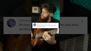 Uma história escrita pelo dedo de Deus #violao #comotocarviolao #leiqs #louvor