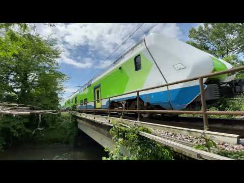 [4K] Trenord REG Ponte San Pietro - Milano Porta Garibaldi. ETR 521 S1 006