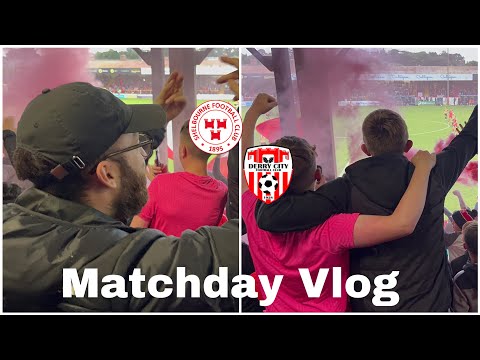 Shelbourne 1-1 Derry City | EXPLOSIVE 2ND HALF 🧨🧨🧨 | Matchday Vlog