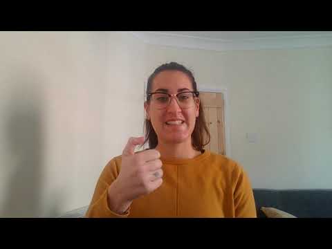 Count to 10 in British Sign Language (BSL) with Miss Tirado