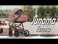 миниатюра 1 Видео о товаре Коляска 2 в 1 Junama Termo Line Tex, JTLT-04 (Синий Графит / Черный)