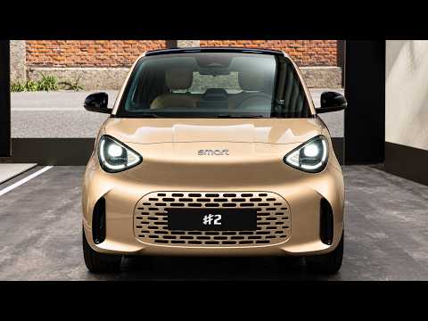 All New 2027 Smart #2 Two Seater Mini Car