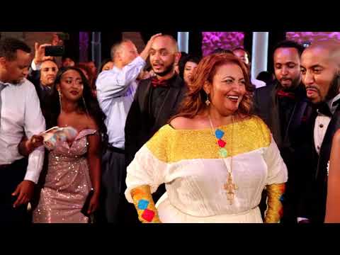 Teddy Afro sister wedding ceremony Tsedi & Bini in Vegas