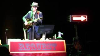 Elvis Costello sings Radio Sweetheart and Jackie Wilson Said