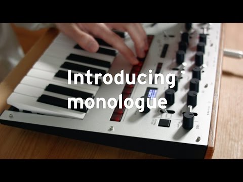 Korg Monologue Monophonic Analog Synthesizer with Presets (Black)