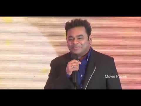 A. R. Rahman Speech at Cheliyaa Audio Launch