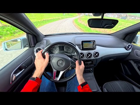 2013 Mercedes-Benz B180 [1.6 - 122 HP] POV Test Drive 4K