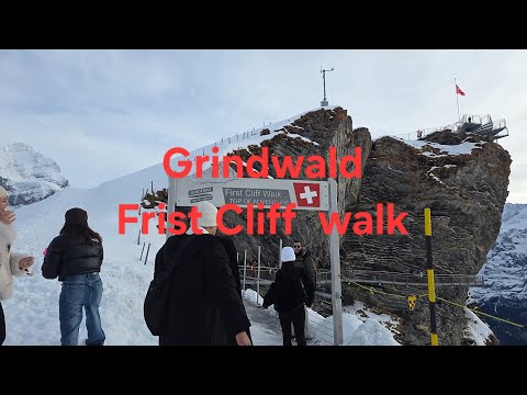 Grindelwald, walking on air ! First cliff walk #startnew #travel 