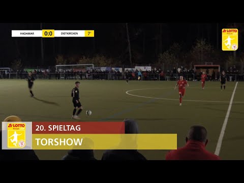 Torshow 20. Spieltag LOTTO Hessenliga 2022/2023