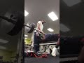 405 LB PAUSED Bench Press with Slingshot Junk felt light #shorts#viral Left Mo in the tank