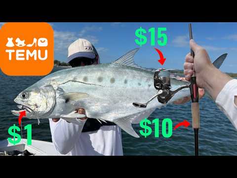 100$ Temu Fishing Challenge - Will Budget Gear Catch Fish?
