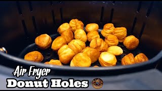 Air Fryer Donut Holes | How to make Donuts using Pillsbury Biscuits