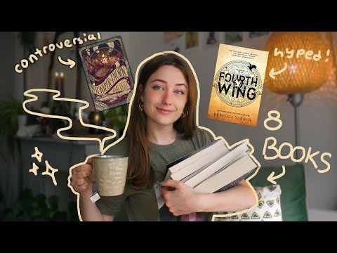 fourth wing, female rage, pirate fantasy & the bell jar 🕮  books i recently read