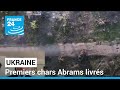 Premiers chars Abrams livrés en Ukraine : 