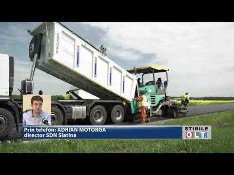 RESTRICTED TRAFFIC ON DN 65, ROAD 0505 IS BEING ASPHALTED