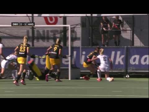 Hoofdklasse Dames - Samenvatting Den Bosch - Amsterdam (play-offs 2.2)