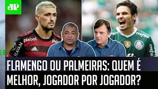 Mano a mano: Flamengo ou Palmeiras, quem é melhor? Veja debate