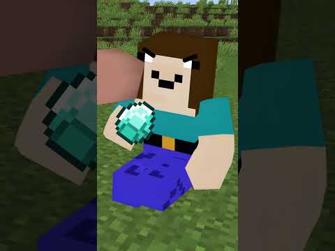 ¡CUANDO JUEGAS CONTRA UNA MUJER! #minecraft #shorts #minecraftshorts