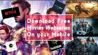 How to Download Free HD Movie and Web Series Directly on your smartphone with proofs