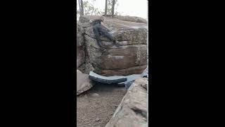 Video thumbnail of Soufle de bleau, 7b. Albarracín