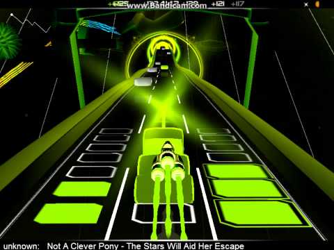 Audiosurf-Not A Clever Pony-The Stars Will Aid Her Escape