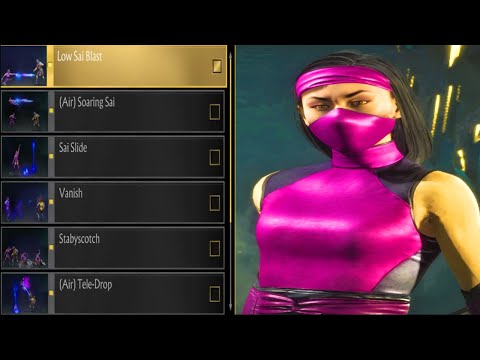 Mk11 - Mileena Abilities Showcase And Biggest Combos