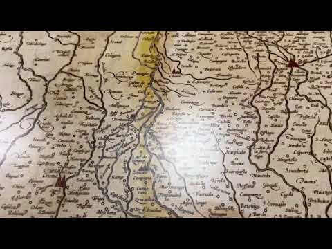 Ancient map of Brescia, 1595 | SKU: 189664