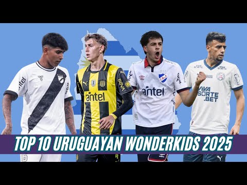 Top 10 Uruguayan Football Wonderkids 2025 | Meet Uruguay’s Next Football Icons