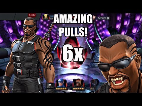 AMAZING 6X 5 STAR CRYSTALS AND 4 STARS! (HUNT FOR BLADE PART 2) (MCOC)