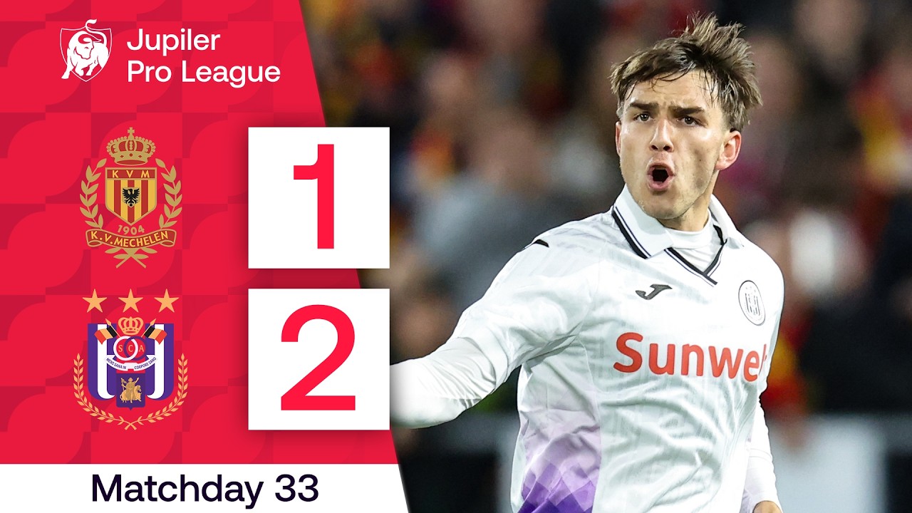 KV Mechelen vs RSC Anderlecht Highlights