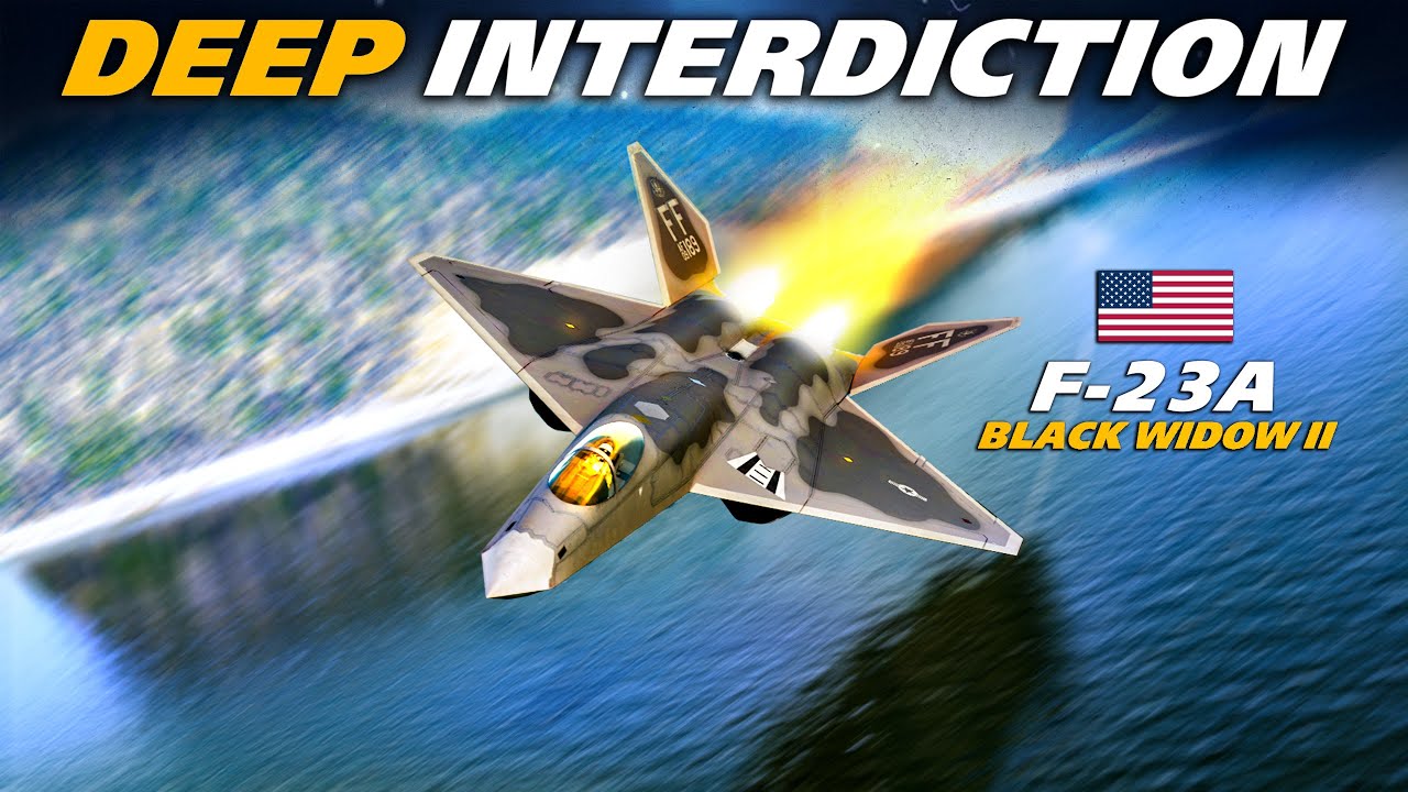 Behind Enemy Lines | F-23A Better Than The F-22 Raptor ? - Digital Combat Simulator | DCS |