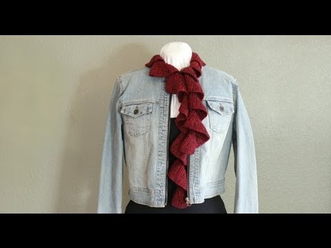 Learn to Knit a Spiral Scarf
