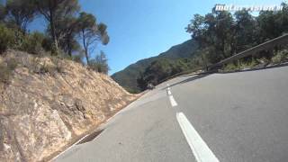 preview picture of video 'Sant Feliu de Guixols - Tossa de Mar (morning-ride)'