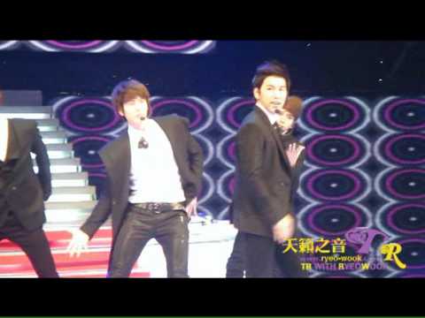 [TR FANCAM] 110307 Avenue of stars recording - Perfection (Ryeowook focus)