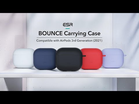 Coque de transport en silicone ESR AirPods 3 2021 Bounce