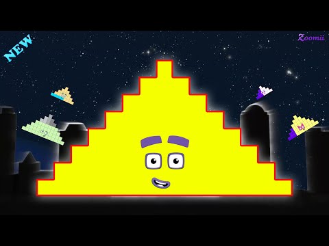 Looking for Numberblocks Puzzle Tetris NEW Big Pyramid ASMR - Numberblocks Satisfying Video #54
