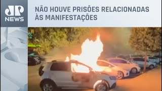 Segurança do Distrito Federal tenta identificar manifestantes em Brasília