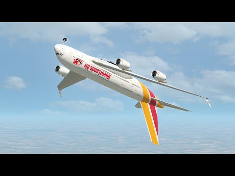 A380 Does A 360° Loop After The Pilot Lost His Bet | X-Plane 11