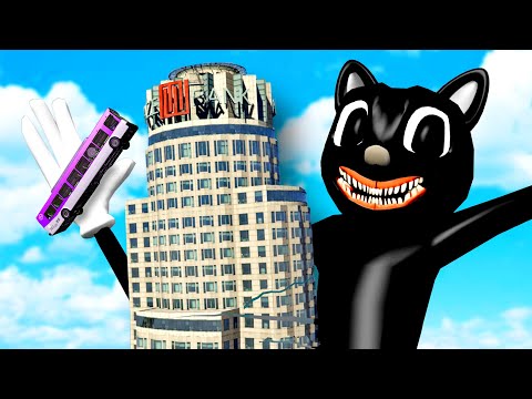 GTA 5 als CARTOON CAT spielen!!