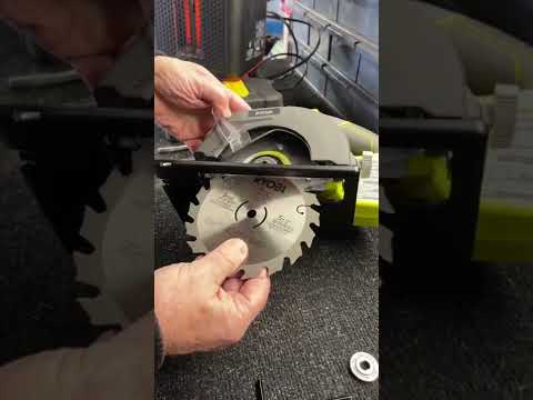 How to Use a Ryobi Battery Operated Circular Saw